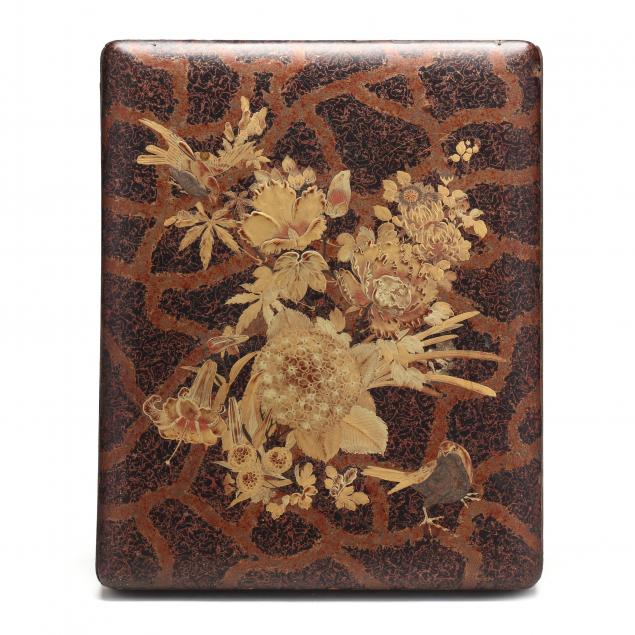 A LARGE JAPANESE LACQUERED