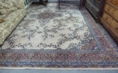 A large Kashan style carpet th