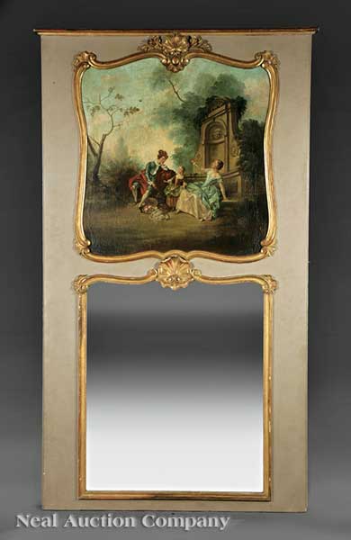 A Large Louis XV-Style Gris