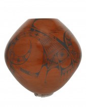 A LARGE MATA ORTIZ POTTERY VES
