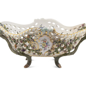 A Large Meissen Porcelain