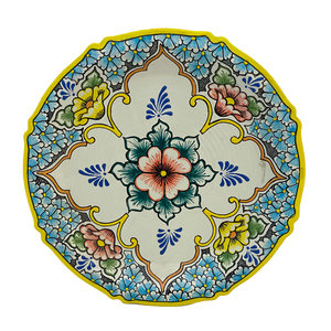 A Large Mexican Pottery Charger