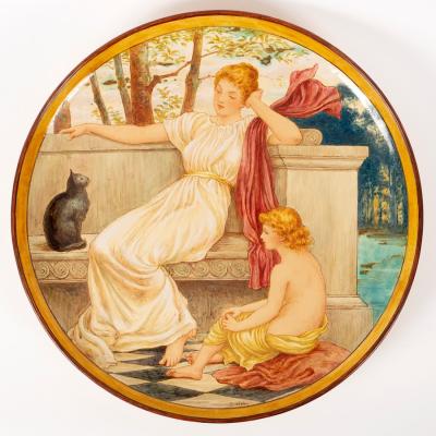 A large Minton Arts and Crafts