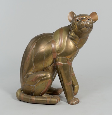 A Large Mixed Metals Figure of a