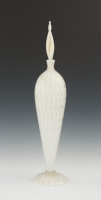 A Large Murano Glass Decanter