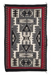 A LARGE NAVAJO RUGA large Nava
