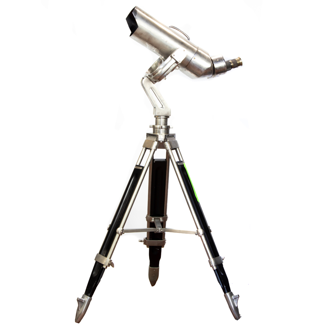 A LARGE NAVAL BINOCULAR ON