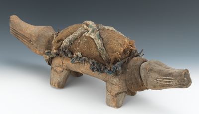 A Large Nkisi Double Headed Power