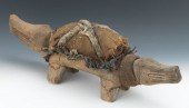 A Large Nkisi Double Headed Po
