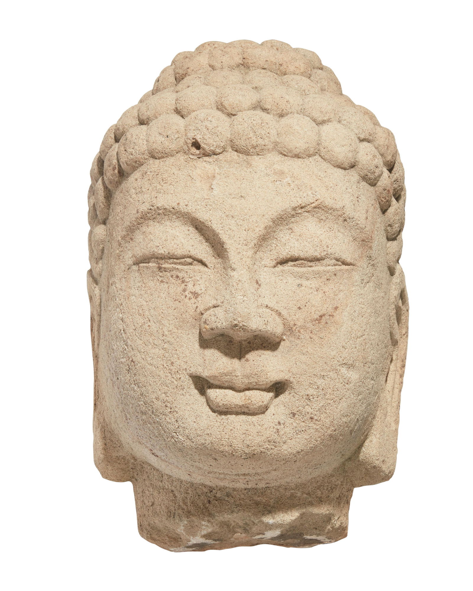 A LARGE NORTHERN QI-STYLE CARVED