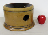 A LARGE NYS STONEWARE SPITTOON