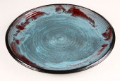 A large Otto Heino blue red an