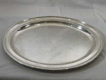 A large oval platter in Old