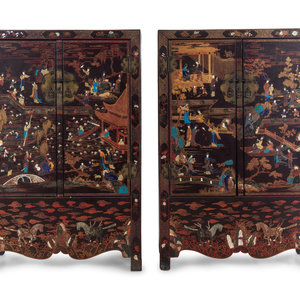 A Large Pair of Chinese Soapstone