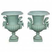 A LARGE PAIR OF VICTORIAN PAIN