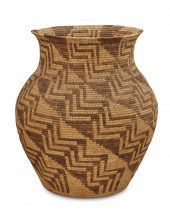 A LARGE PAPAGO BASKETRY OLLAA