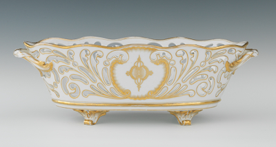 A Large Paris Porcelain Centerpiece