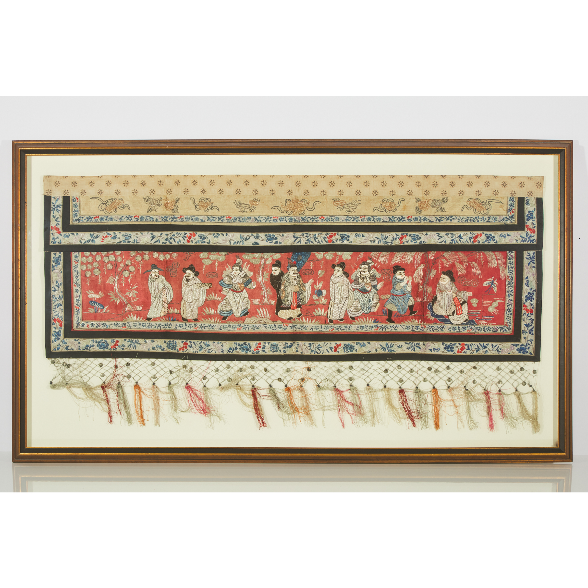 A Large Peranakan Chinese 'Figural'