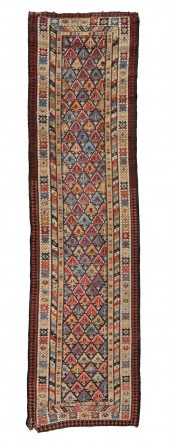A LARGE PERSIAN RUNNERA large