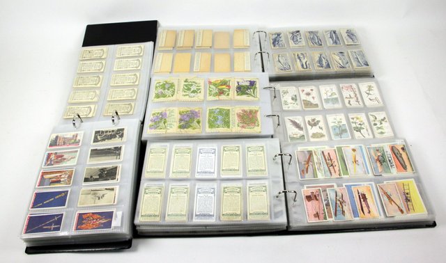 A large quantity of cigarette cards