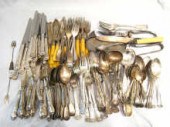 A large quantity of plated fla