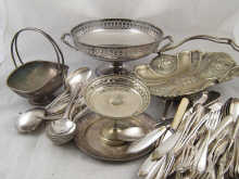 A large quantity of silver plated