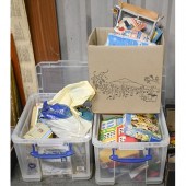 A large quantity of vintage an