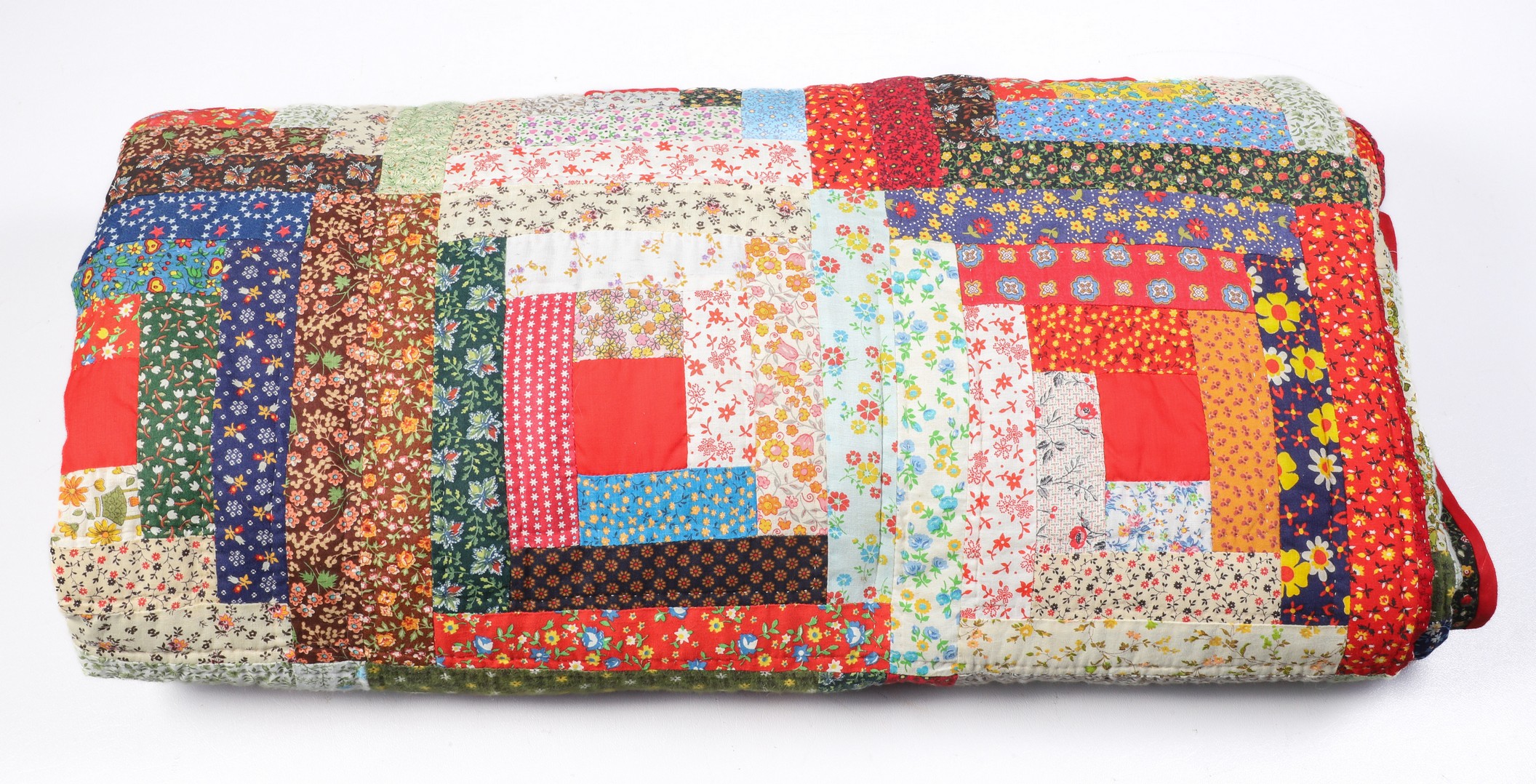 A large quilt, 20th century or