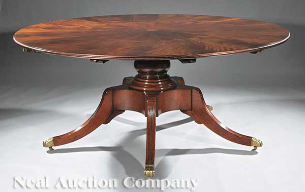 A Large Regency-Style Inlaid