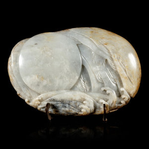 A Large Russet and Greyish White