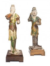 * A Large Sancai-Glazed Potter