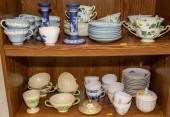 A LARGE SELECTION OF PORCELAIN