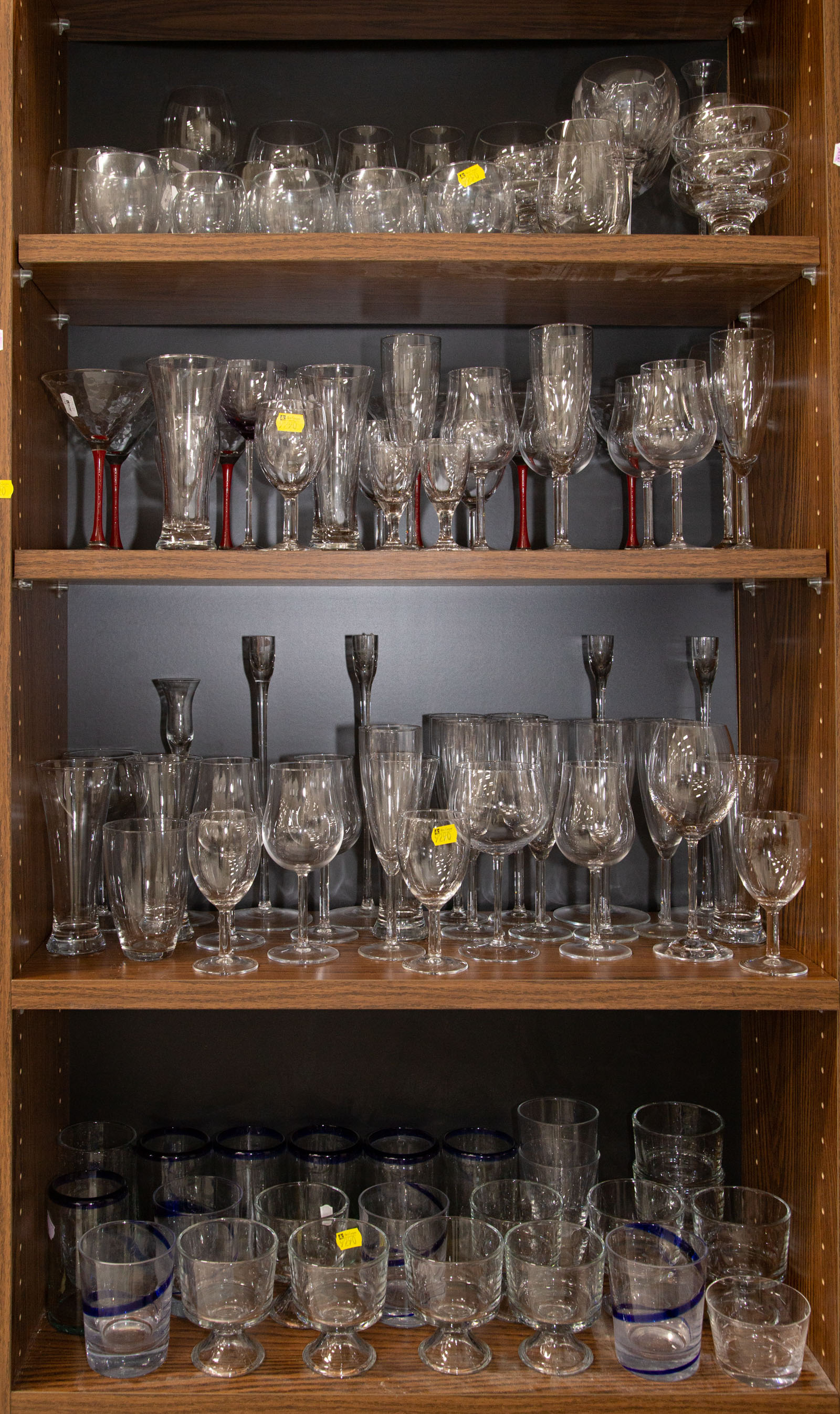 A LARGE SELECTION OF STEMWARE &
