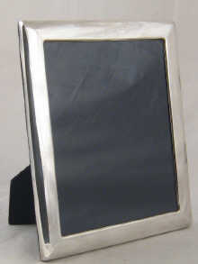 A large silver photo frame 26 x