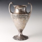 A LARGE SILVER PRESENTATION LO