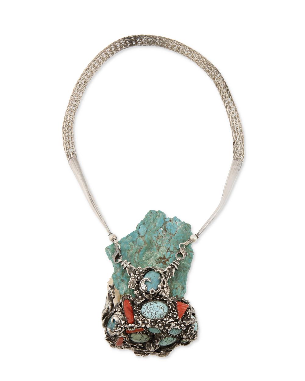 A LARGE SOUTHWEST-STYLE CARVED