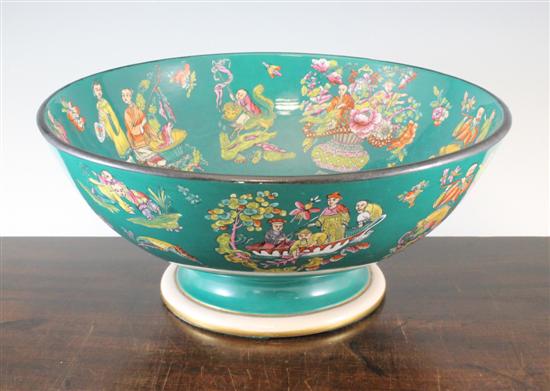 A large Staffordshire stone china