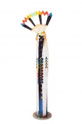 A LARGE STANDING SUN KATSINAA