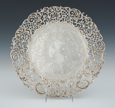 A Large Sterling Silver Centerpiece