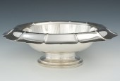 A Large Sterling Silver Center