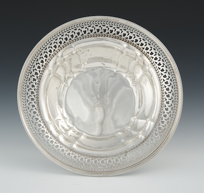A Large Sterling Silver Centerpiece