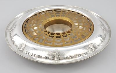 A Large Sterling Silver Centerpiece