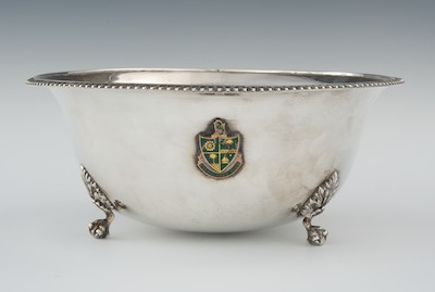 A Large Sterling Silver Golf