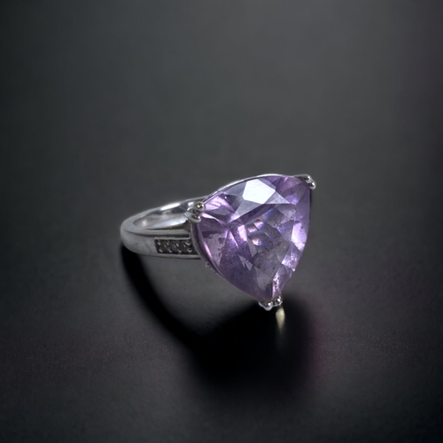 A LARGE STERLING SILVER LADIES