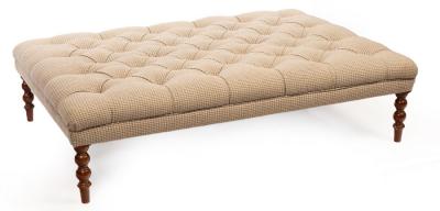 A large stool with a deep