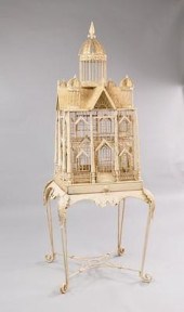A Large Victorian Style Bird C