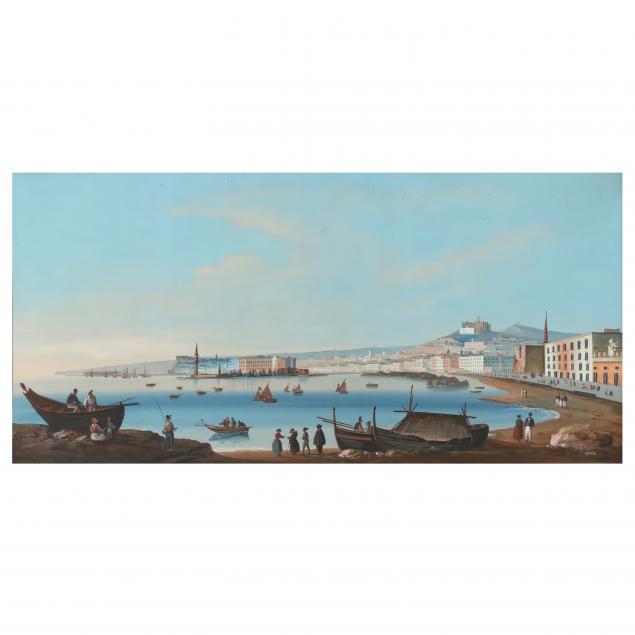 A LARGE VIEW OF NAPLES, EARLY