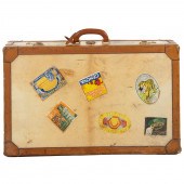 A LARGE VINTAGE FENDI SUITCASE