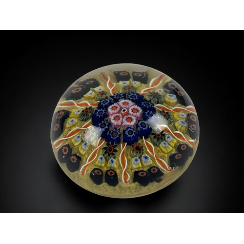 A large vintage Millefiori glass