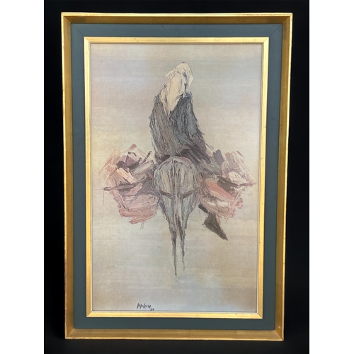 A LARGE VINTAGE PRINT BY A